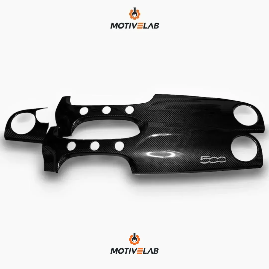 Abarth 595 Carbon Fibre Dashboard Cover — photo 1