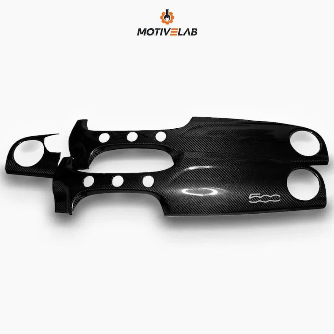 Abarth 595 Carbon Dashboard Cover