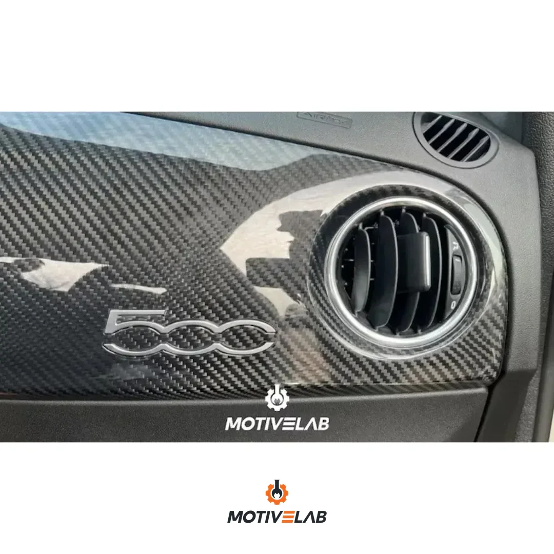 Cover Plancia Carbonio Abarth 595 — foto 3