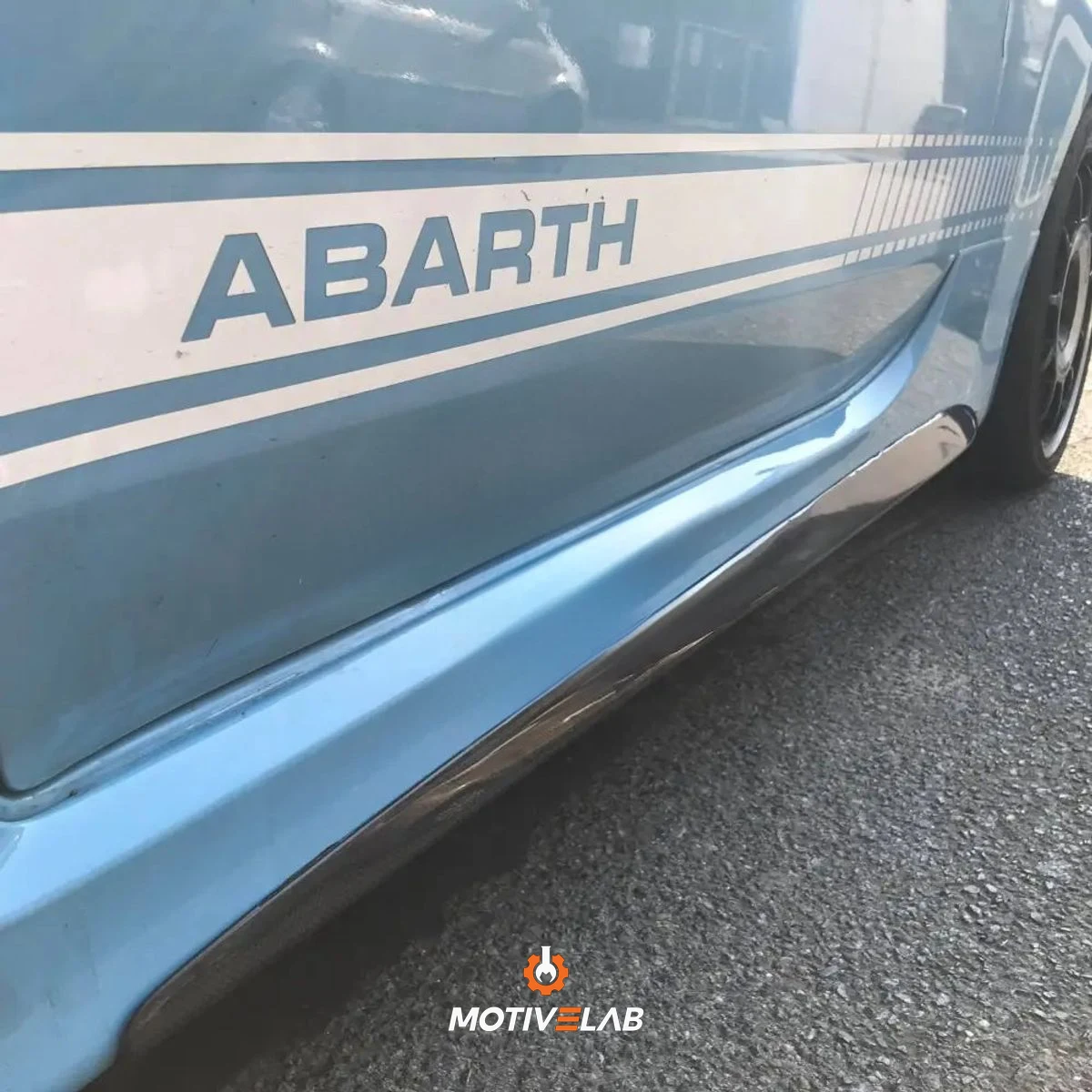 Abarth 500/595 Side Skirt Extensions — photo 2