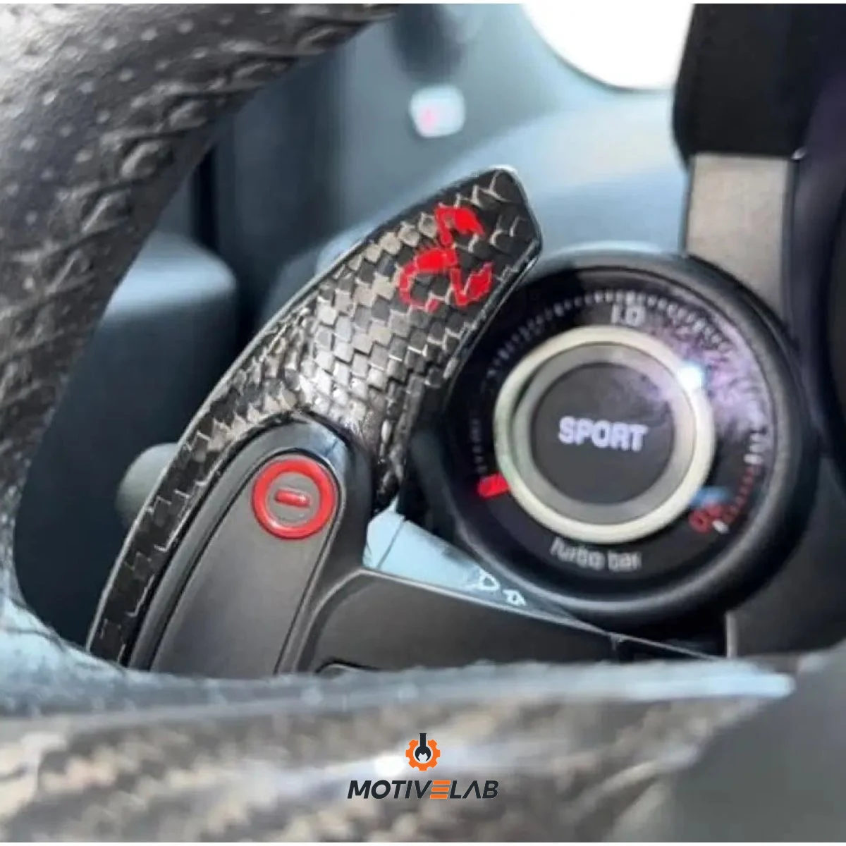 MTA Abarth 500 Carbon Gearshift Knob Extension — photo 1