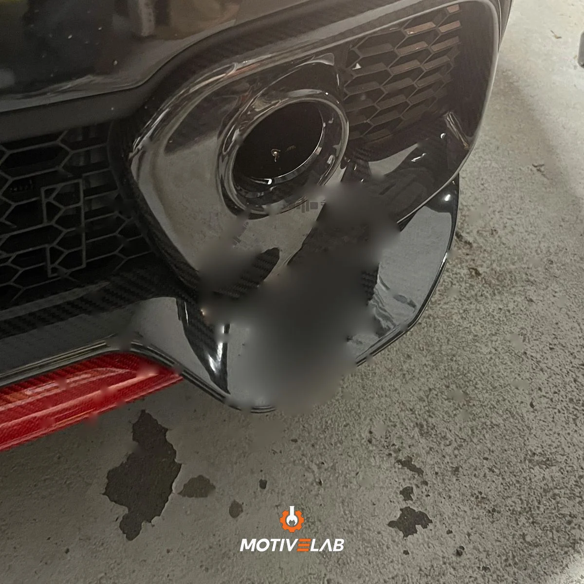 Estensione splitter paraurti 595 Abarth restyling — foto 1
