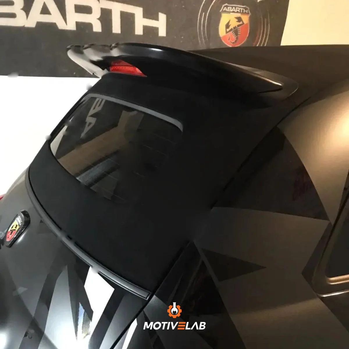 Estensione spoiler 500 Abarth cabrio — foto 1