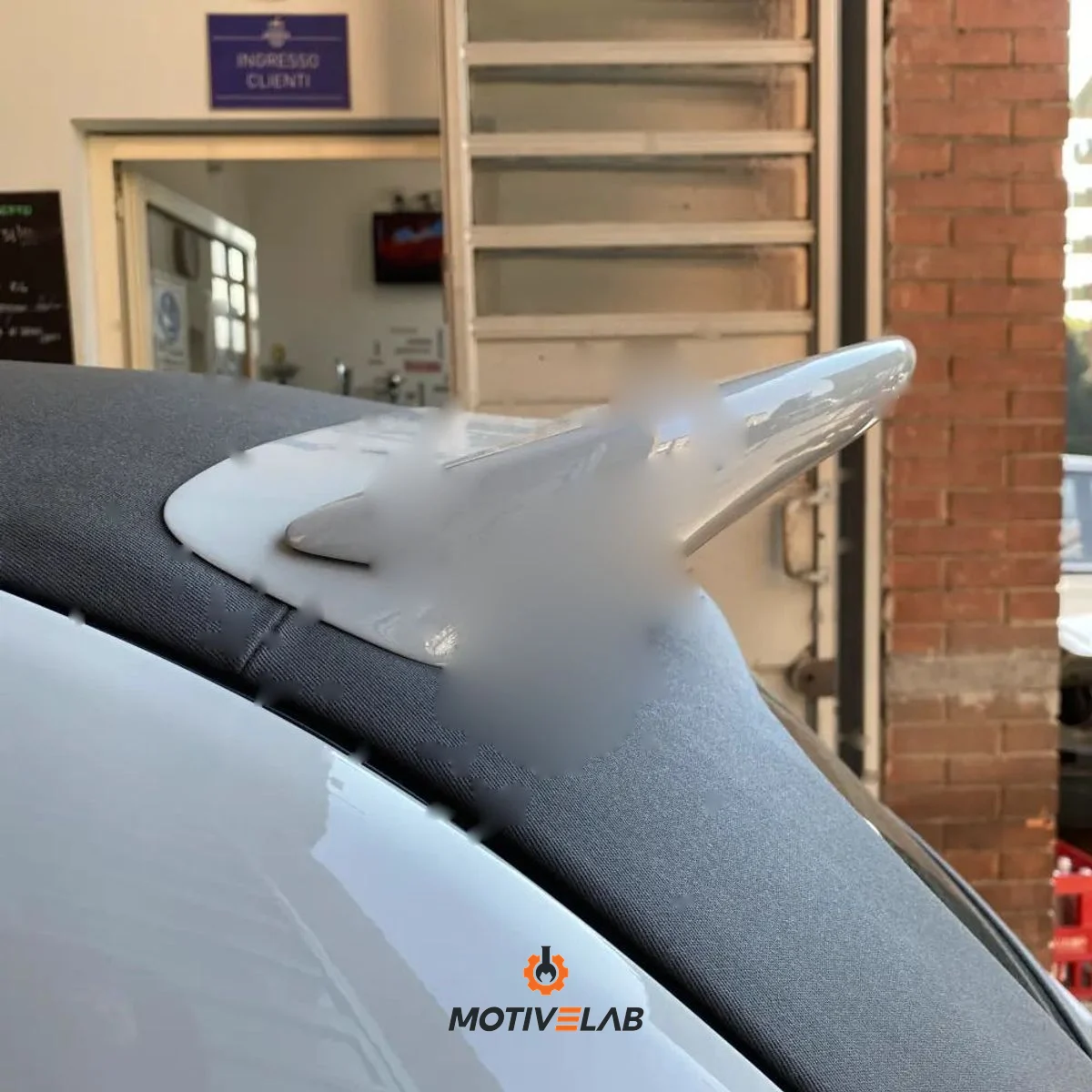 Estensione spoiler 500 Abarth cabrio — foto 2