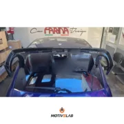 Estrattore carbonio replica 595 Abarth restyling — foto 1