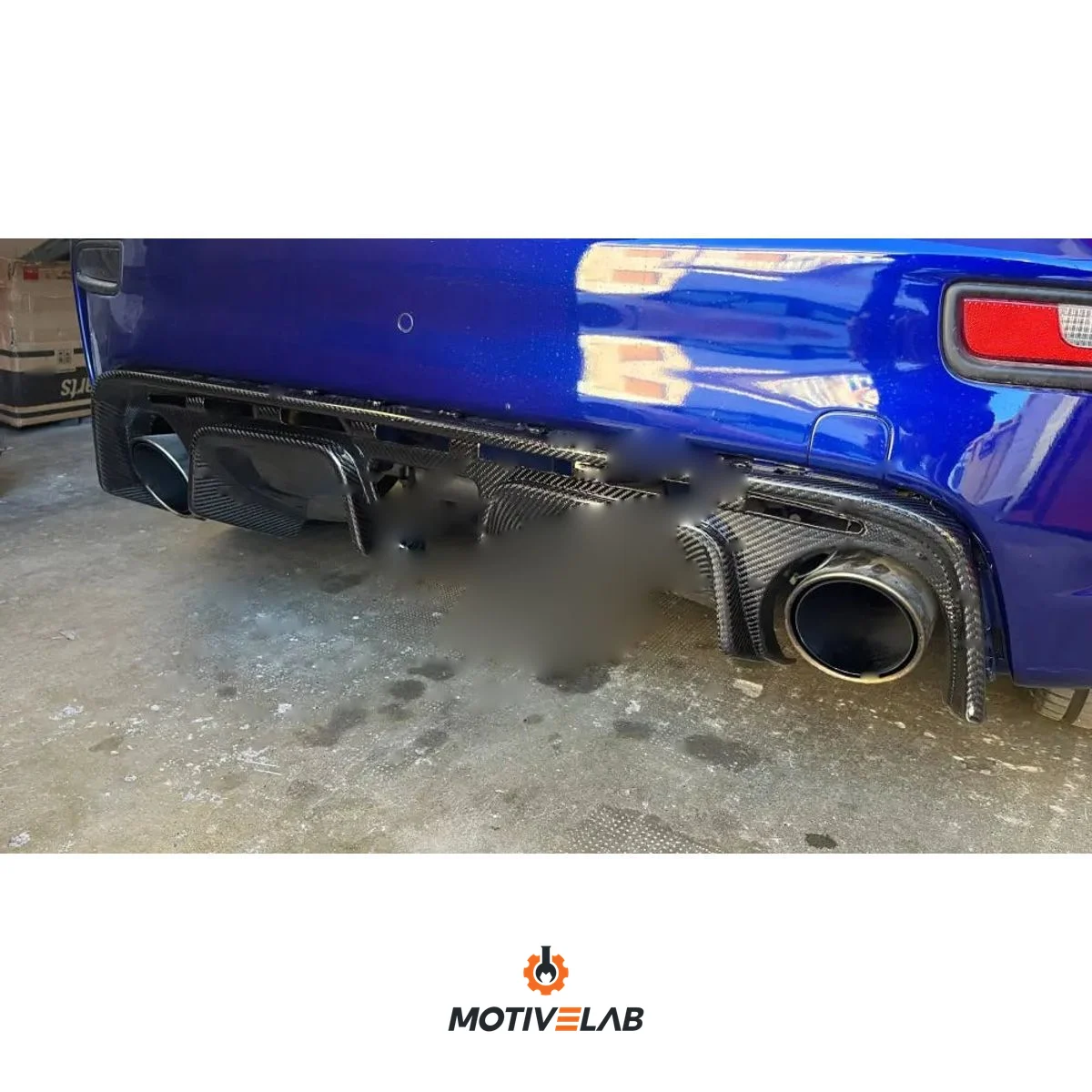 Estrattore carbonio replica 595 Abarth restyling — foto 2