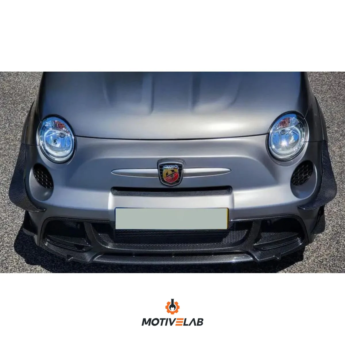 Flap Canards Paraurti Abarth 500 — foto 2
