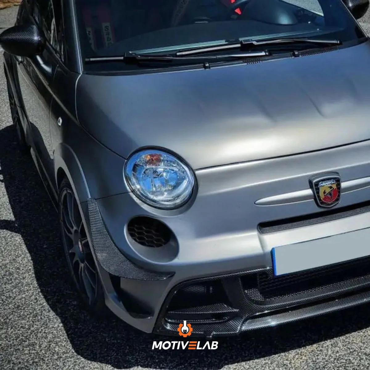 Abarth 500 Canard Flaps and Bumpers — photo 3