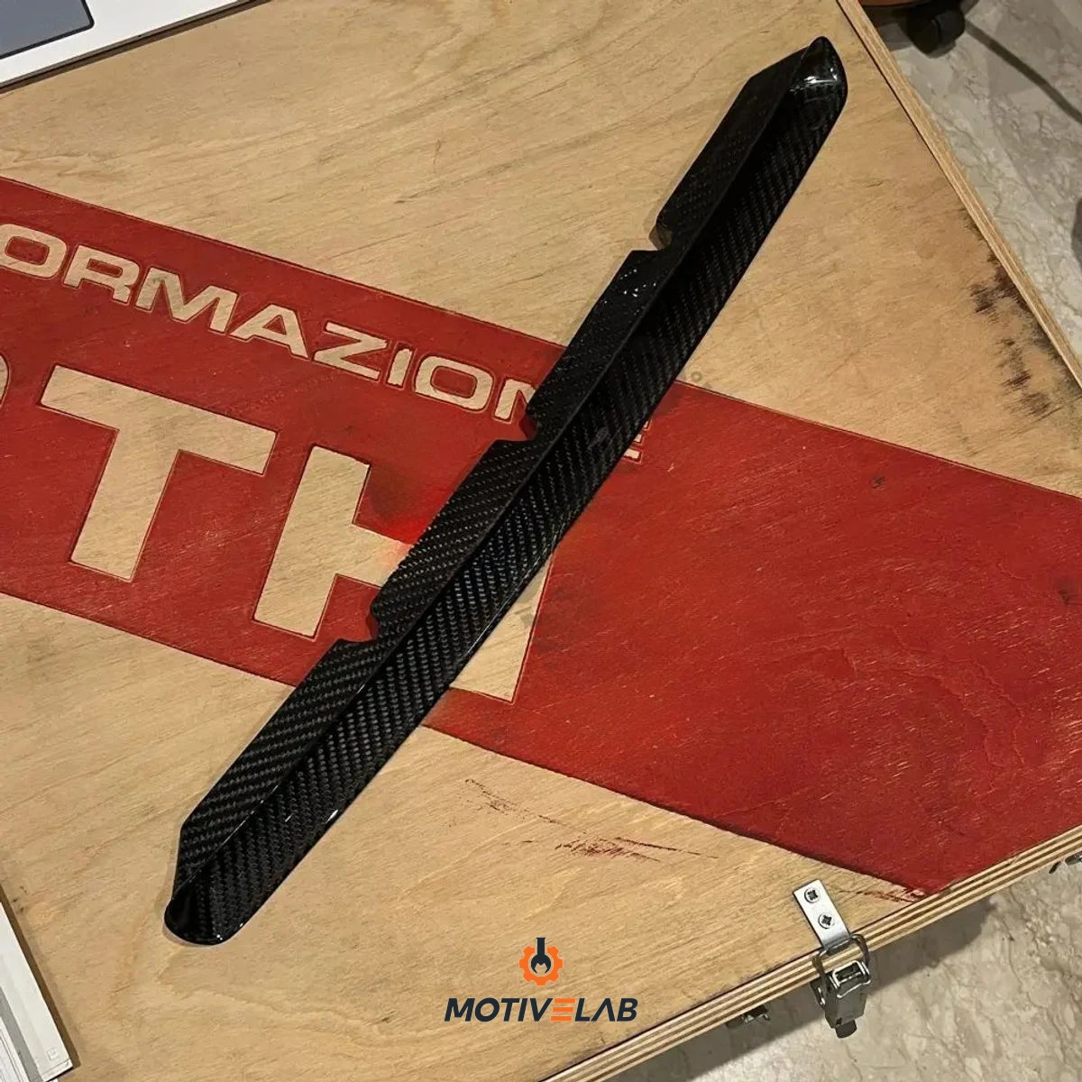 Griglia Carbonio Paraurti Abarth 500 — foto 1