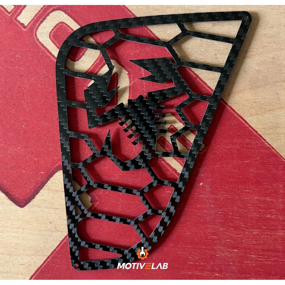 Griglia Laterale Paraurti Carbonio Abarth 500 — foto 2