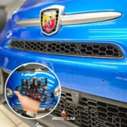 Abarth 595 Honeycomb Grille — photo 1