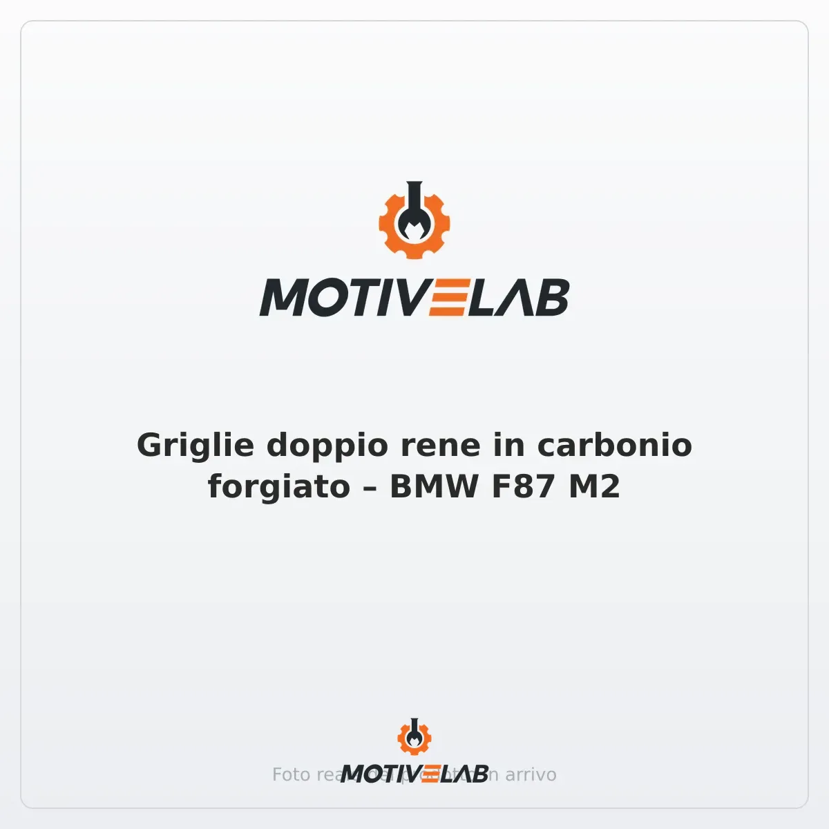 Griglie doppio rene in carbonio forgiato – BMW F87 M2