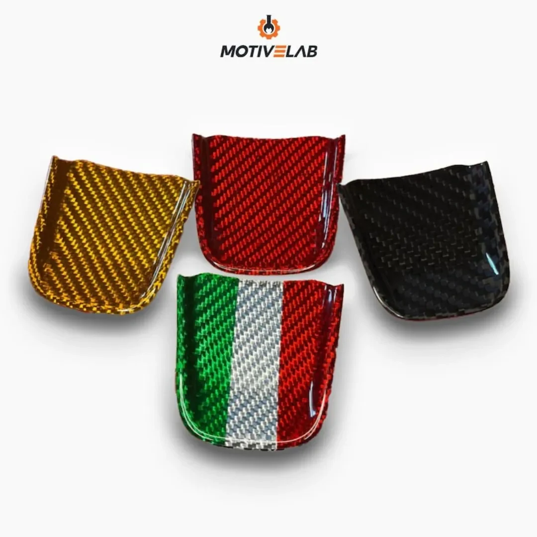 Carbon insert steering wheel Abarth 595