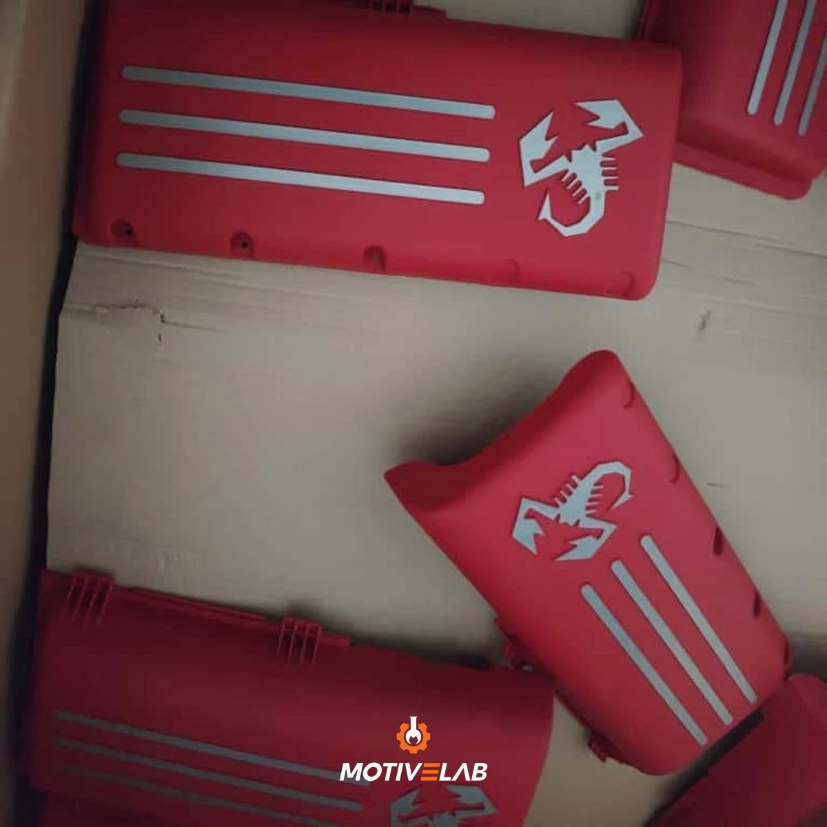 Abarth engine cover insert — photo 2
