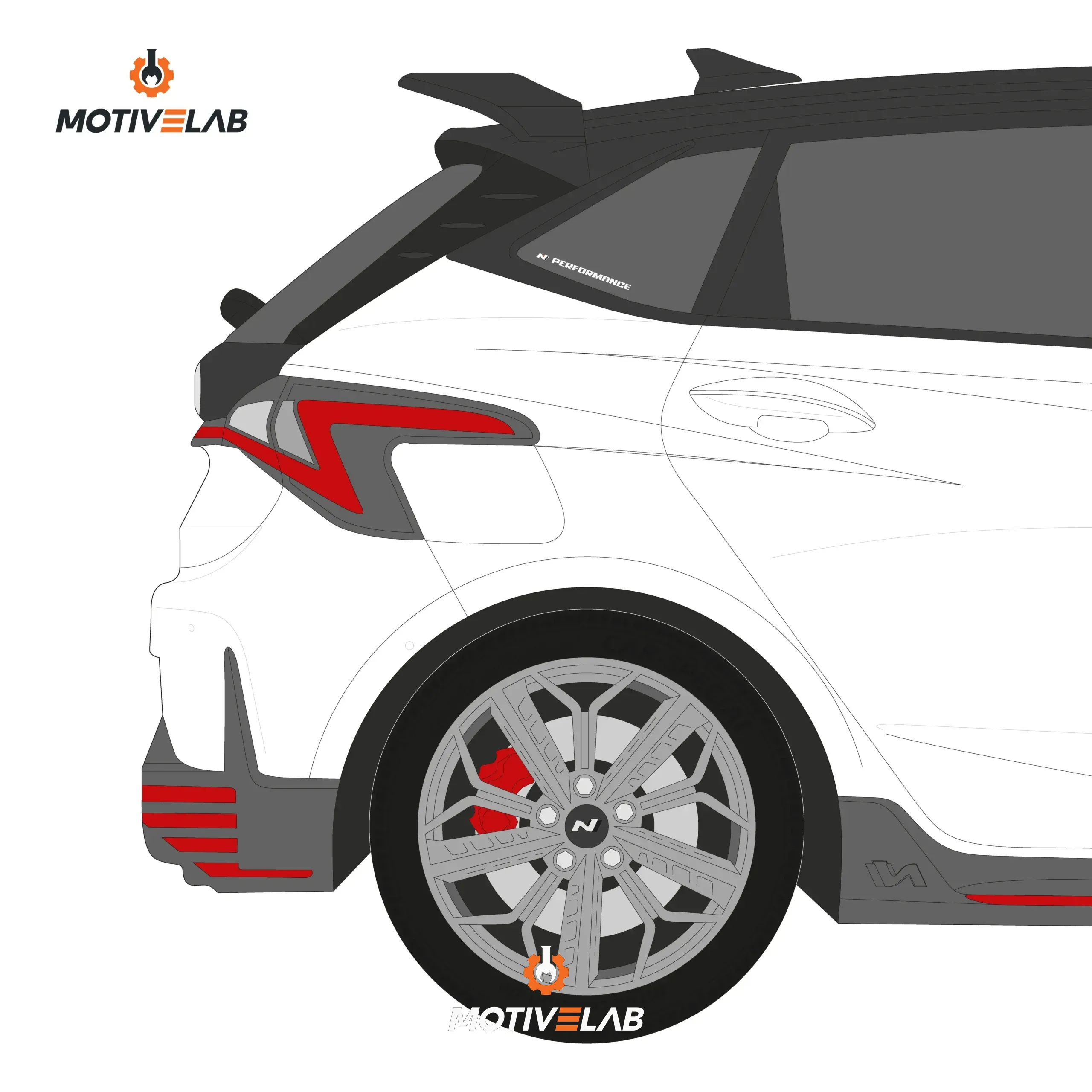 Logo Hyundai N Performance — foto 2