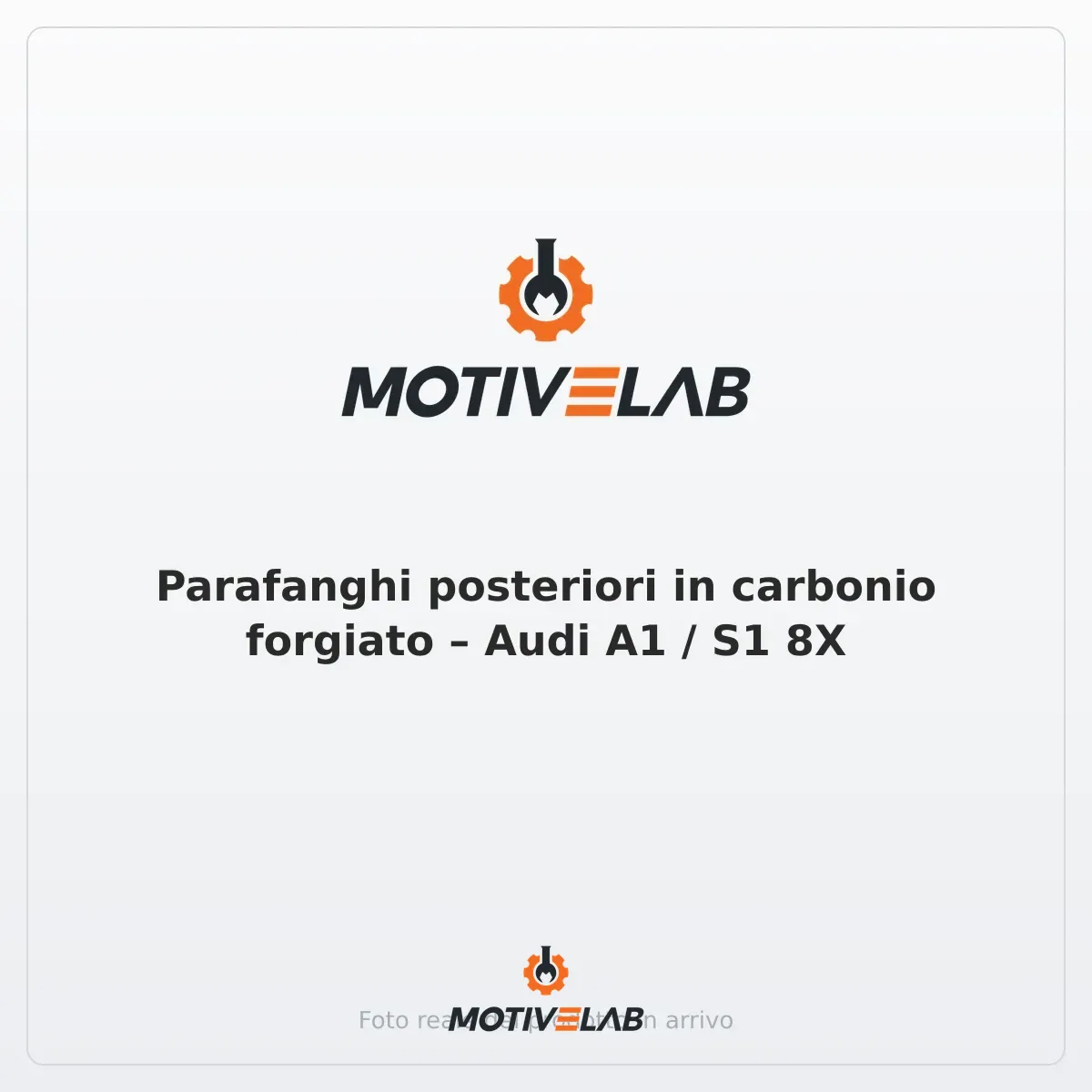 Parafanghi posteriori in carbonio forgiato – Audi A1 / S1 8X — foto 1