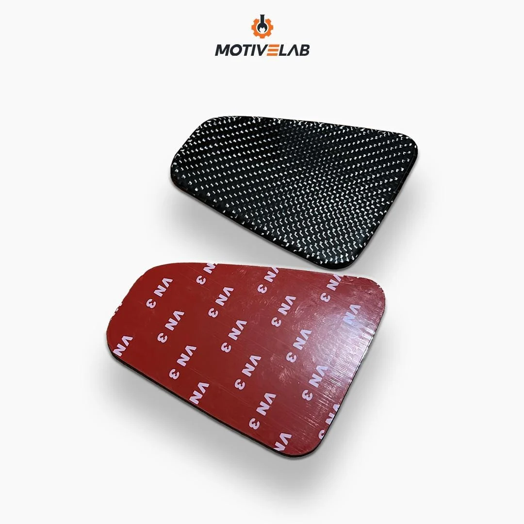 Carbon Plates Inside Headlight Abarth 595/695 Restyling