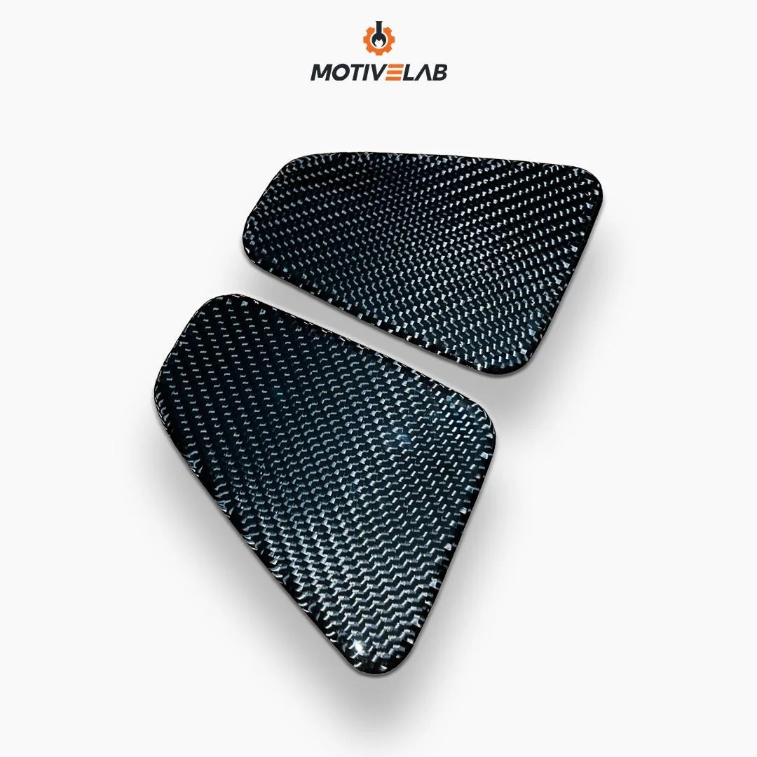 Carbon Plates Inside Headlight Abarth 595/695 Restyling