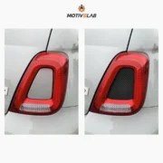 Carbon Plates Inside Headlight Abarth 595/695 Restyling