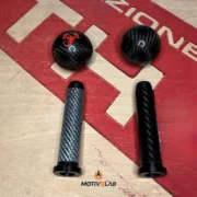 Pomello Cambio Carbonio Abarth 500 — foto 3