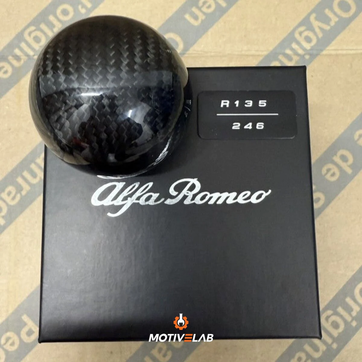 Pomello Carbonio Giulietta Abarth — foto 1