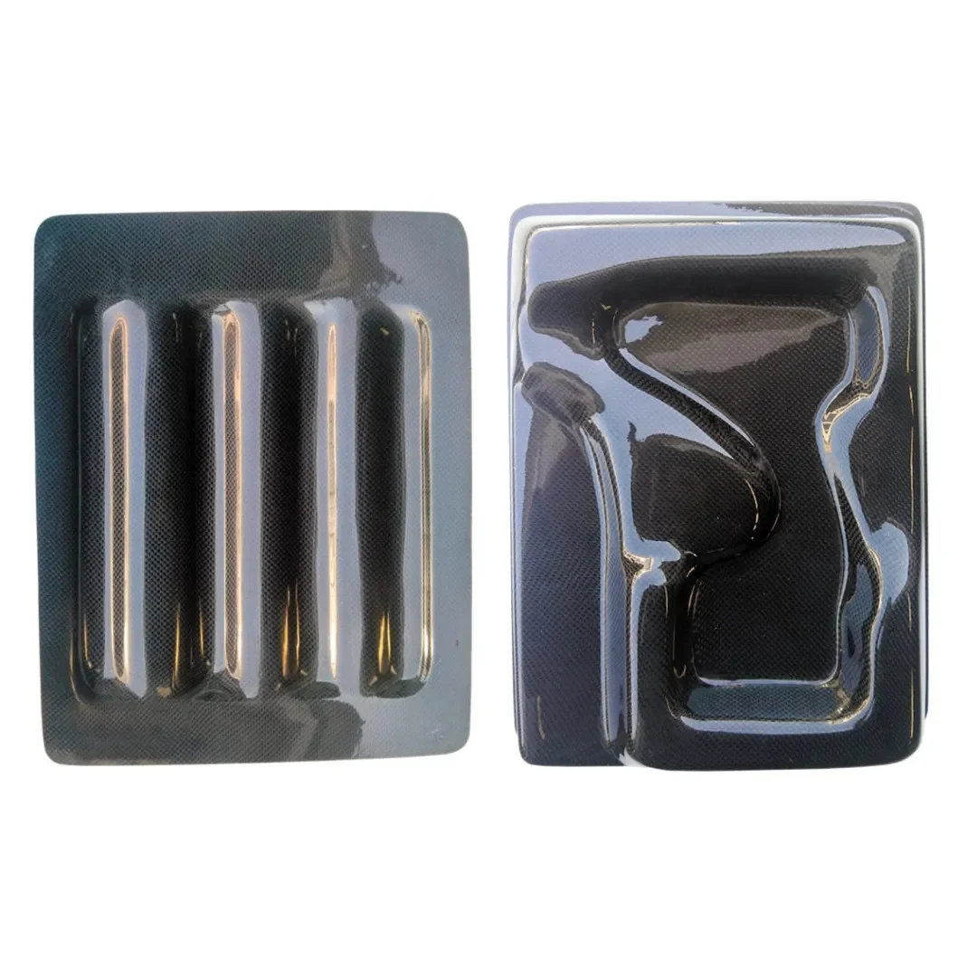 Porta Pompe con Coperchio Porta Avvitatore Universale in Carbonio