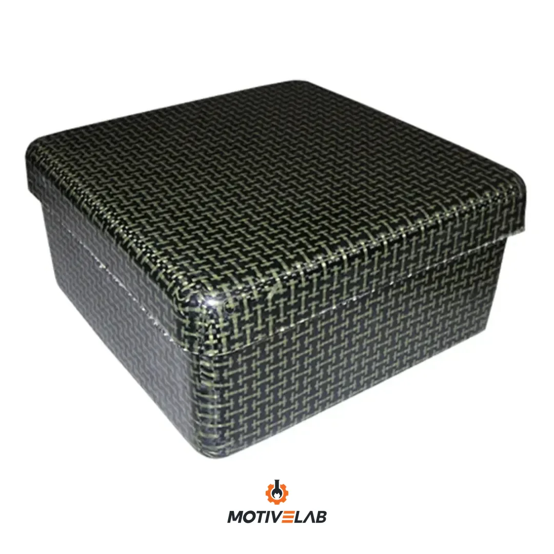 Universal Carbon-Kevlar Battery Holder 160×195×195 mm — photo 1