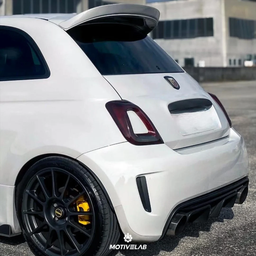 Smooth 595/695 Abarth spoiler extension