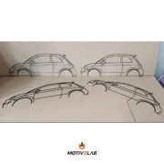 Sagoma Cornice / Abarth 500 — foto 2