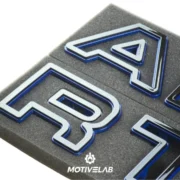 Scritta Abarth Griglia Paraurti