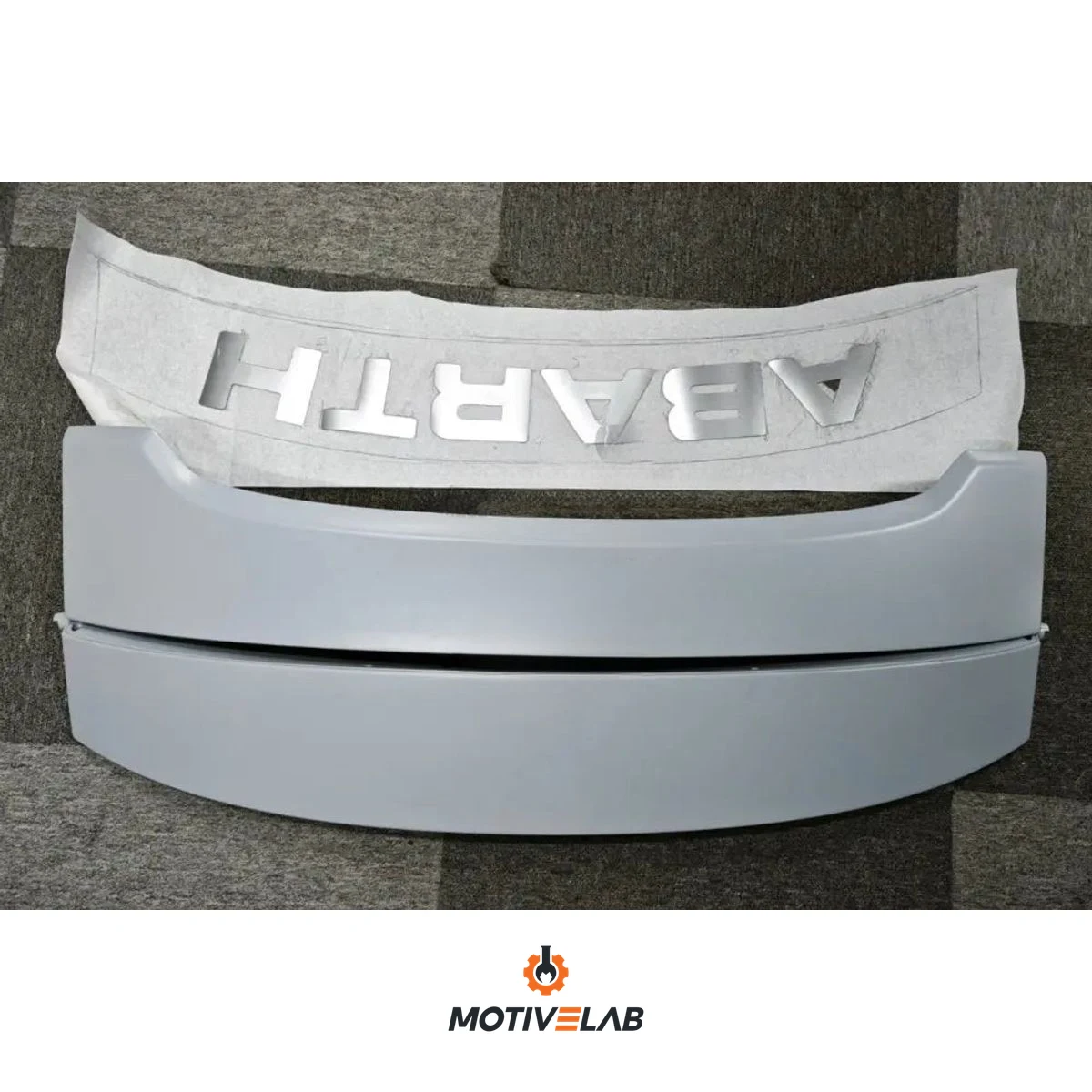 Spoiler 70° Replica ABS Abarth 695 — foto 2