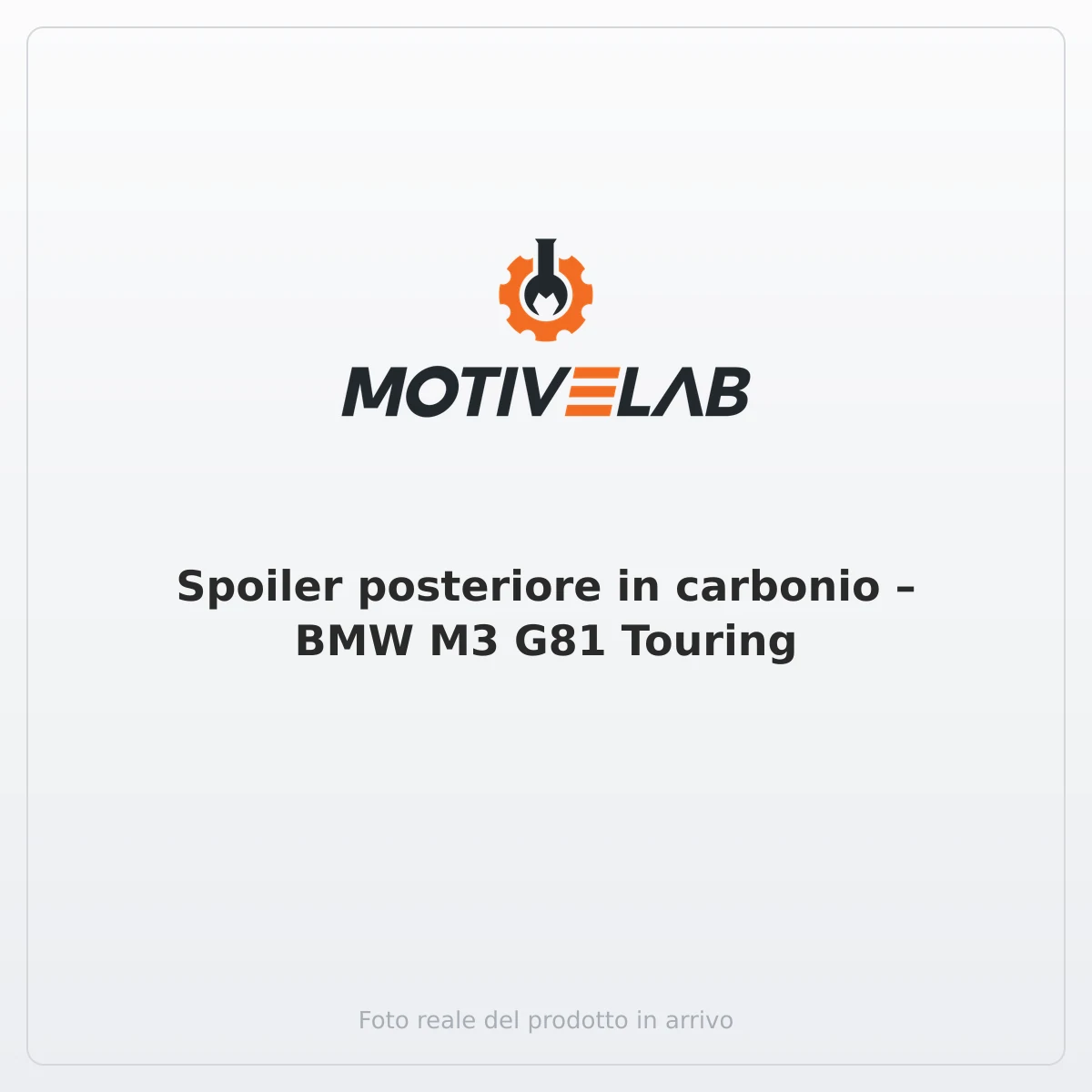 Spoiler posteriore in carbonio – BMW M3 G81 Touring