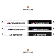 BMW Performance Sun Visor Strip — photo 3