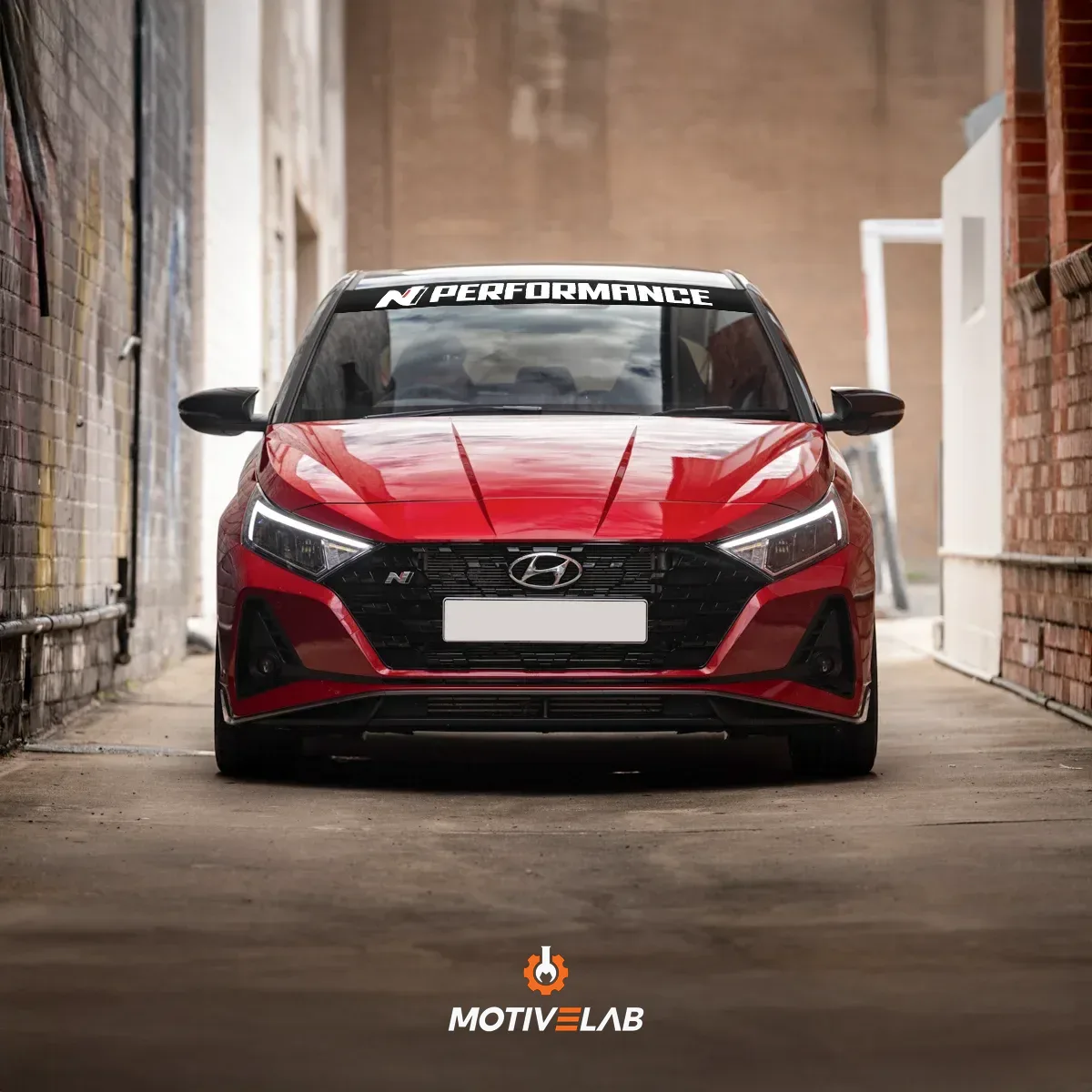 Hyundai i20n sun visor — photo 3