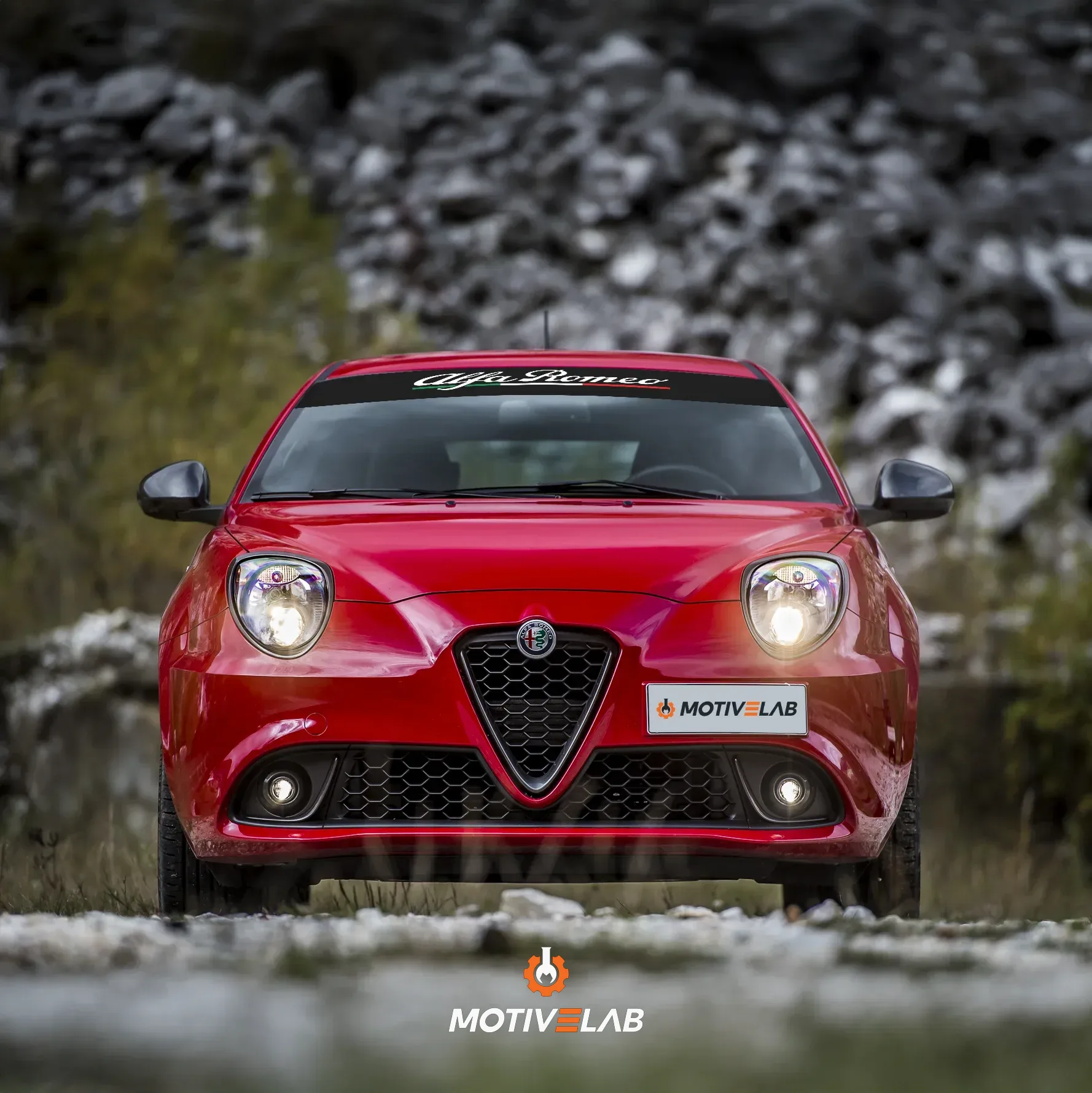 Striscia Parasole MiTO Alfa Romeo — foto 1