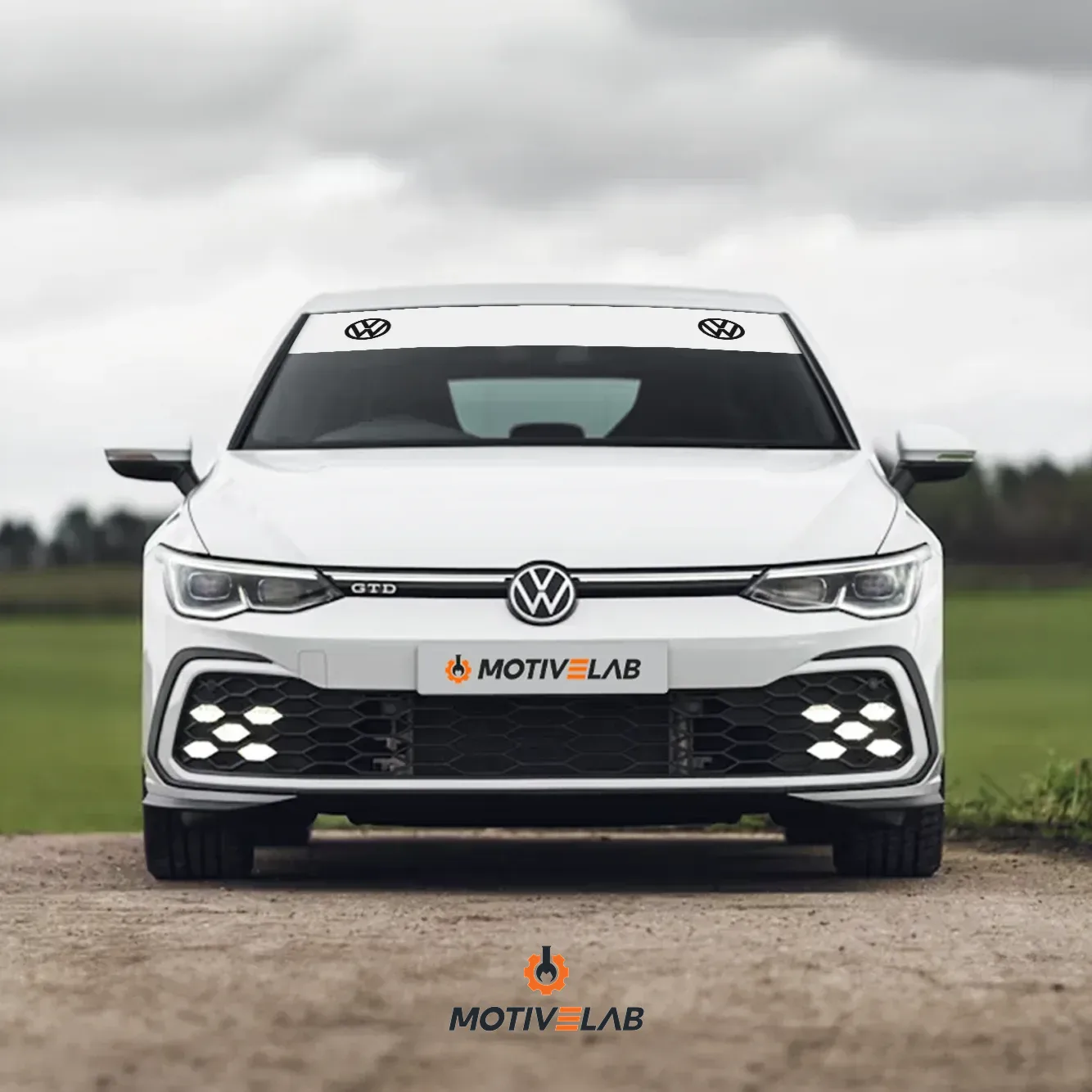 Striscia parasole Volkswagen Golf 7 — foto 3