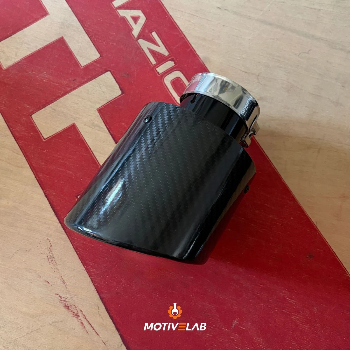 Terminali di Scarico in Carbonio Abarth — foto 2