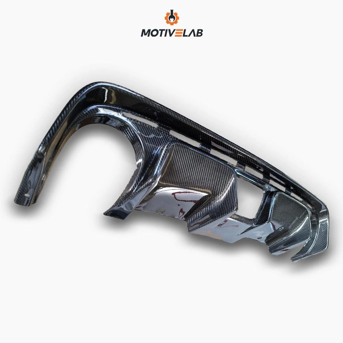 Abarth 595 Carbon Fibre Rear Exhaust – Original Replica — photo 1