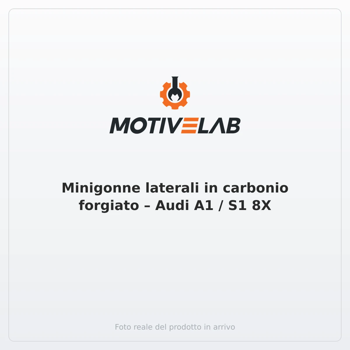 Minigonne laterali in carbonio forgiato – Audi A1 / S1 8X