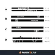 MINI Cooper S side stripes – 2023 — photo 2
