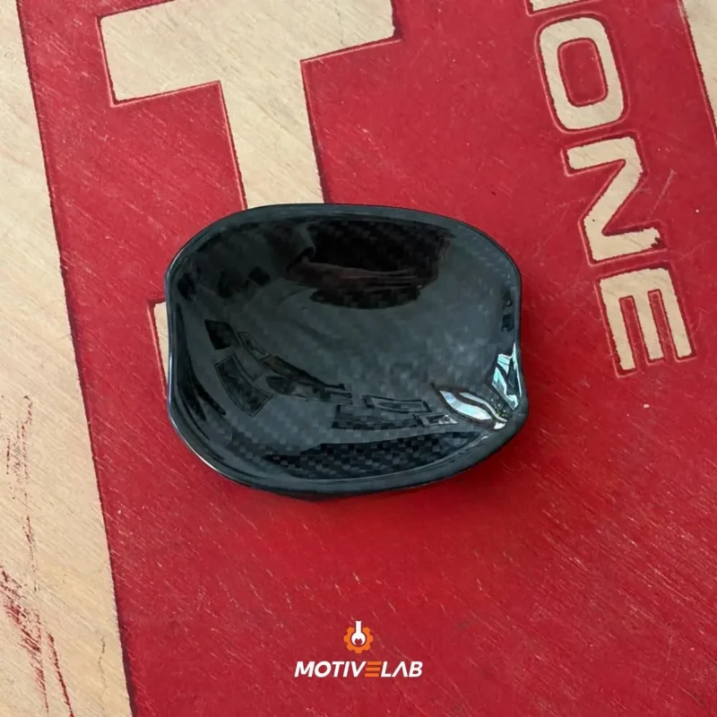 Cover carbonio incavo maniglia porta Abarth 500 — foto 1